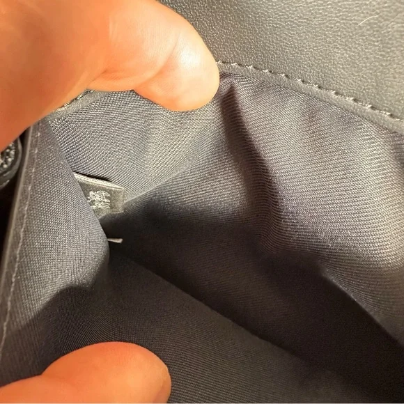 COACH Anna Foldover Clutch Crossbody with Rivets - Picture 13 of 15